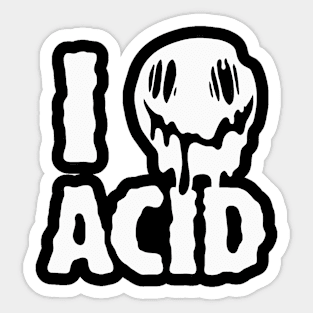 I Love Acid Sticker